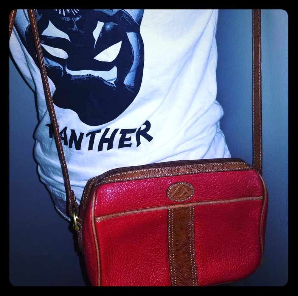 Red Liz Claiborne Crossbody